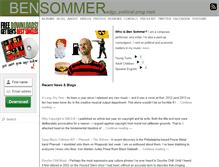 Tablet Screenshot of bensommer.com